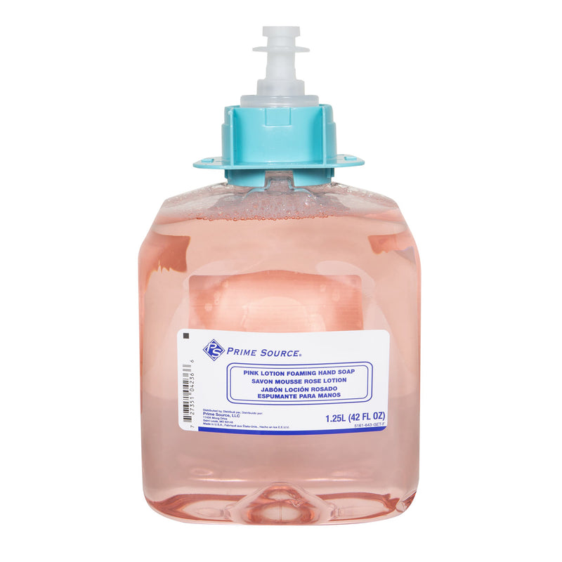 75001172 Prime Source Pink Lotion Foam Hand Soap 1250ML 4/Case