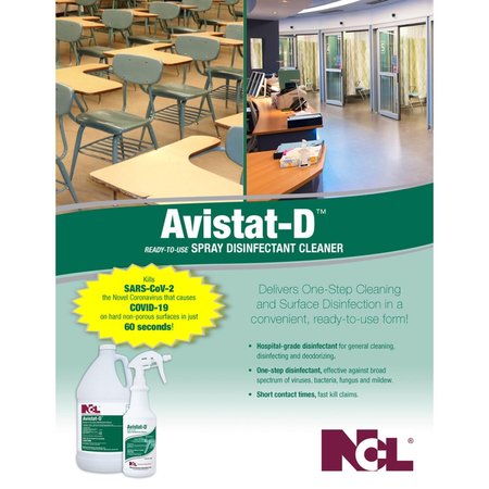 Ready To Use Spray Disinfectant Cleaner - Avistat-D™