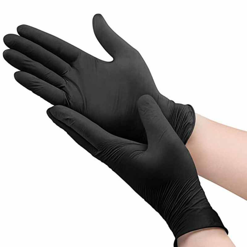 Black Medical Grade Powder Free Nitrile Gloves
